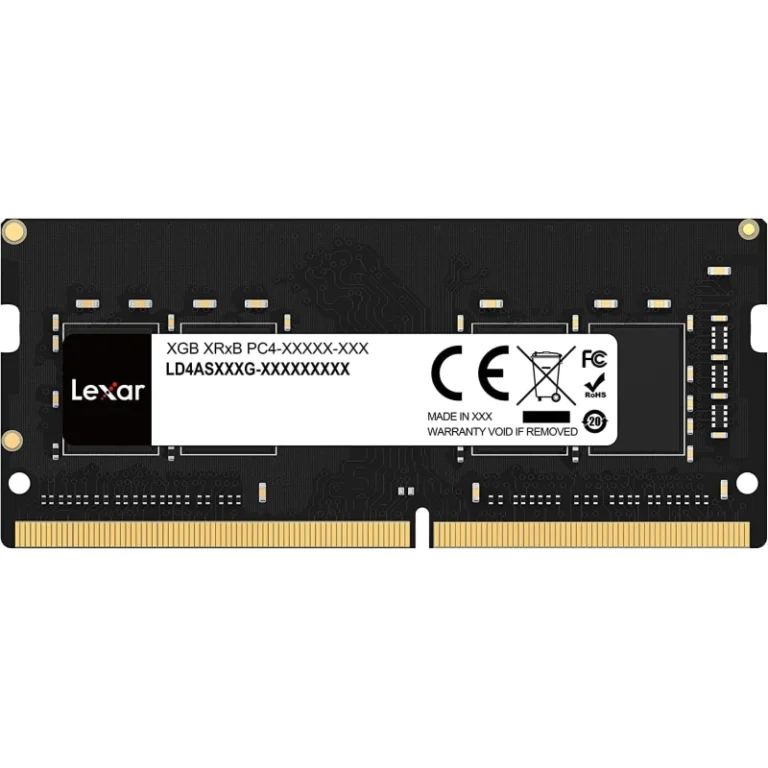 Mémoire RAM Lexar 8Go DDR4 3200MHz SO-DIMM (CL22) – Boostez les Performances de votre Laptop avec IMRATEC