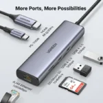 Station d’accueil UGREEN Hub USB-C 7-en-1 (4K HDMI, 100W PD) – L'Extension Ultime par IMRATEC – Image 2