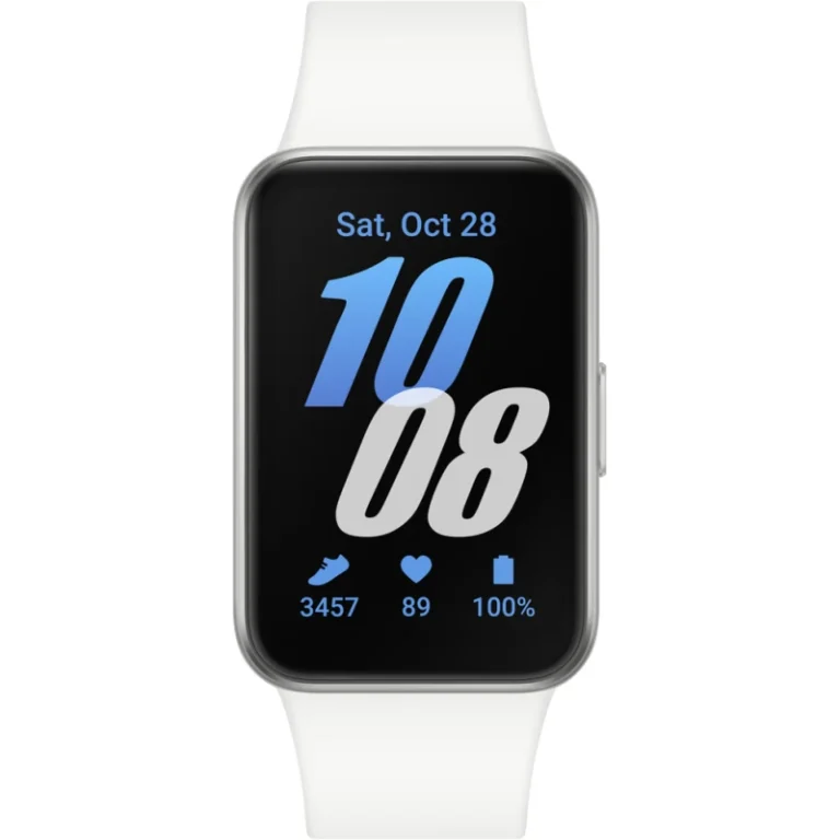 Samsung Galaxy Fit 3 Bluetooth Silver – Montre Connectée & Tracker Fitness AMOLED – Le Bien-être au Poignet par IMRATEC