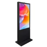 Totem Interactif LCD Accent Outdoor 65" 4K – Tactile 10 Points, Android 13 (4Go/64Go) – Luminosité 2500 nits – L'Impact Visuel par IMRATEC – Image 2