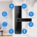 Serrure Intelligente ES296C WiFi TUYA avec Caméra & Empreinte Digitale – Image 2