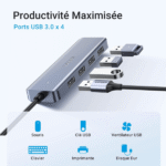 UGREEN Hub USB C vers 4 Ports USB 3.0 5Gbps | IMRATEC – Image 2