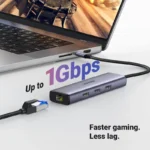 UGREEN HUB USB-C 6 en 1 HDMI 4K PD 100W | IMRATEC Maroc – Image 2