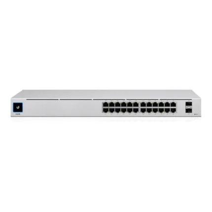 Ubiquiti UniFi Switch Pro 24 PoE (USW-Pro-24-PoE) – Switch Gigabit 24 Ports avec 2 SFP+ 10G | IMRATEC Maroc